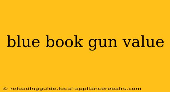 blue book gun value