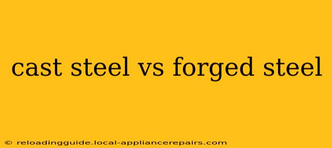 cast steel vs forged steel