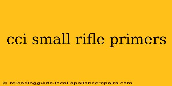 cci small rifle primers