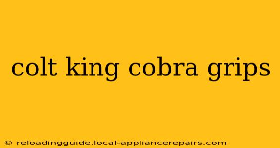 colt king cobra grips