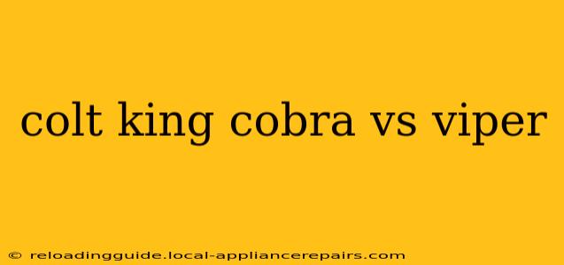 colt king cobra vs viper