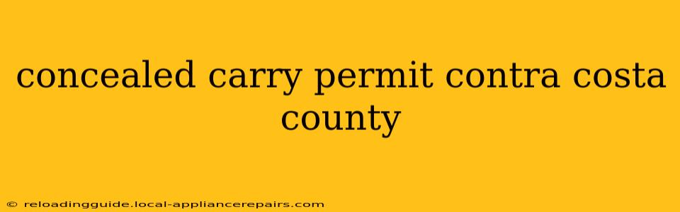 concealed carry permit contra costa county