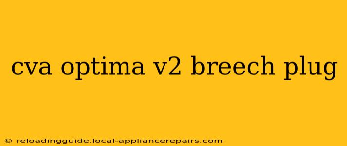 cva optima v2 breech plug