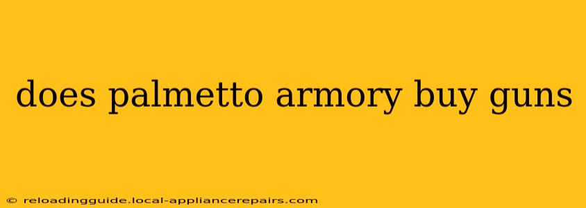 does palmetto armory buy guns