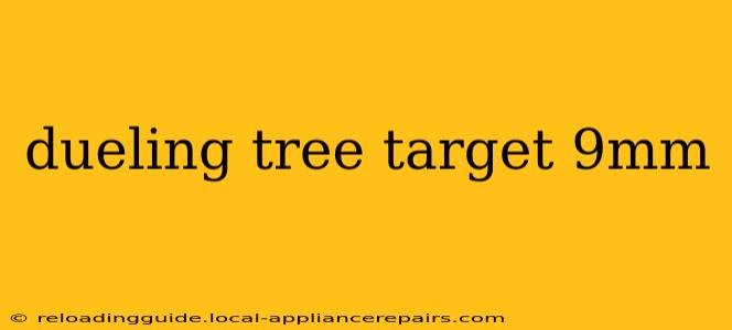 dueling tree target 9mm