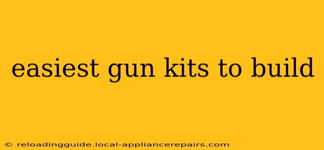 easiest gun kits to build