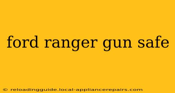 ford ranger gun safe