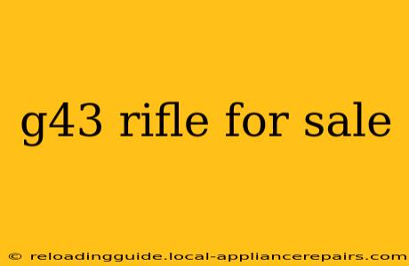 g43 rifle for sale