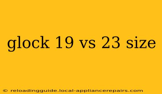 glock 19 vs 23 size