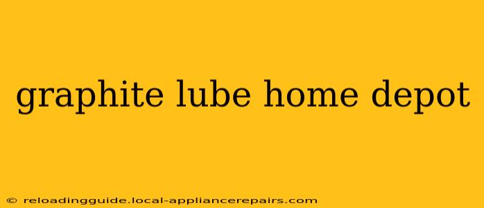 graphite lube home depot