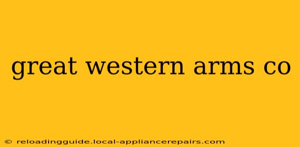 great western arms co