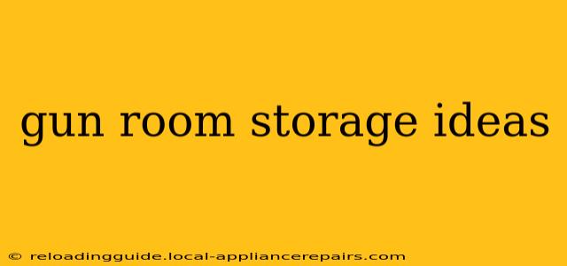 gun room storage ideas