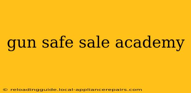 gun safe sale academy