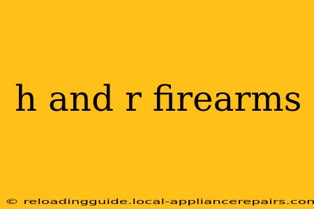 h and r firearms