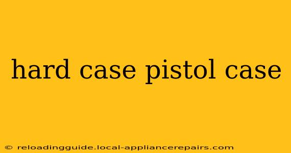 hard case pistol case