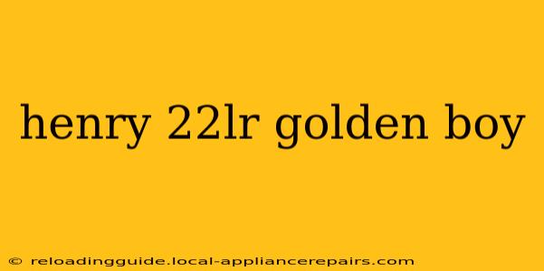 henry 22lr golden boy