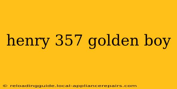 henry 357 golden boy