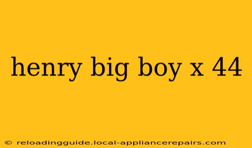 henry big boy x 44