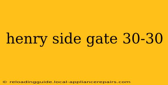 henry side gate 30-30