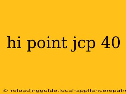 hi point jcp 40