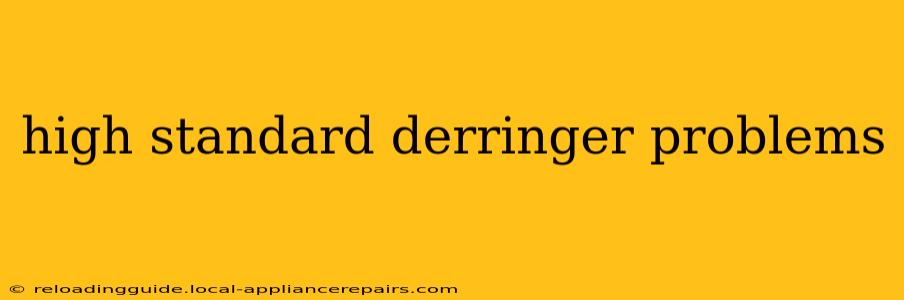 high standard derringer problems