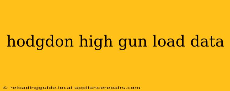 hodgdon high gun load data