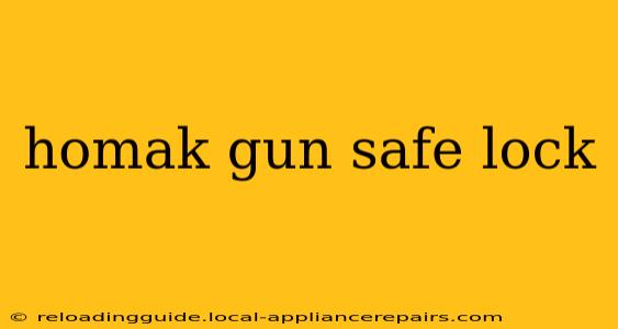 homak gun safe lock