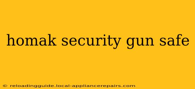 homak security gun safe