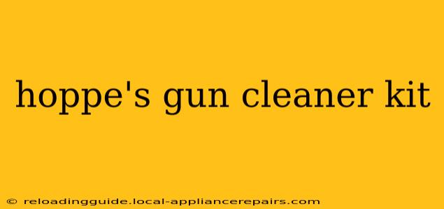 hoppe's gun cleaner kit