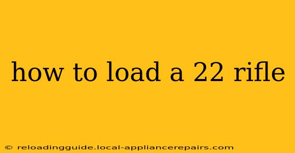 how to load a 22 rifle