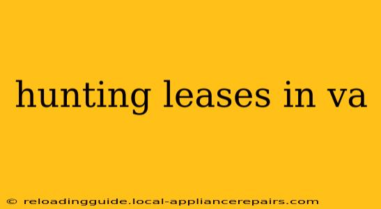 hunting leases in va