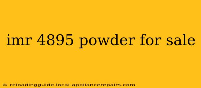 imr 4895 powder for sale