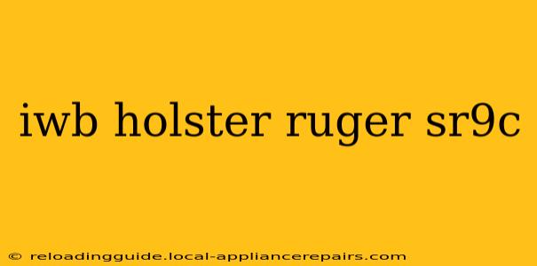 iwb holster ruger sr9c