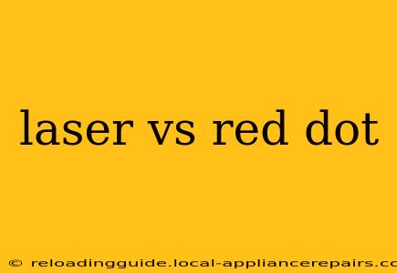 laser vs red dot