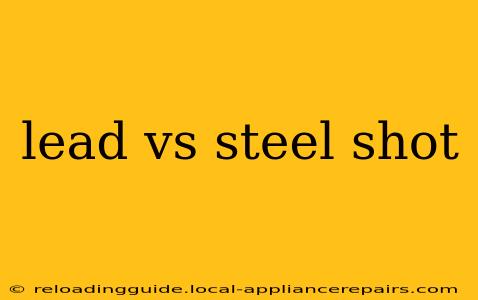 lead vs steel shot