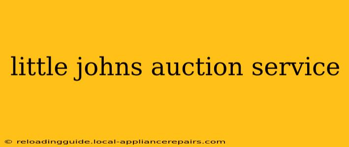 little johns auction service