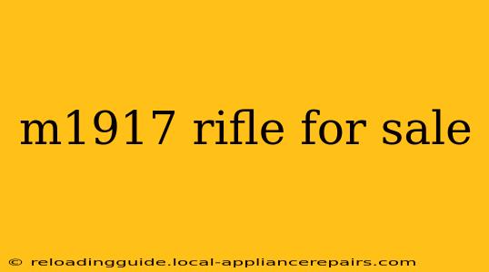 m1917 rifle for sale