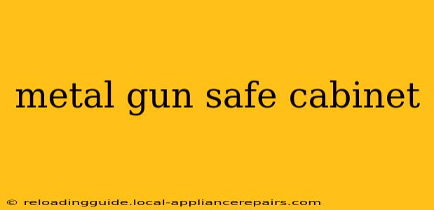 metal gun safe cabinet