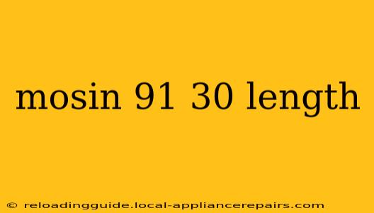 mosin 91 30 length