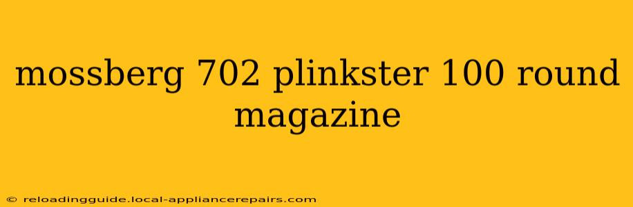 mossberg 702 plinkster 100 round magazine