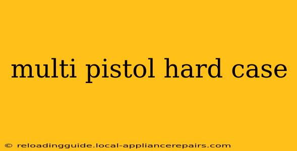 multi pistol hard case