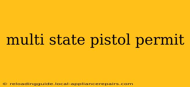 multi state pistol permit