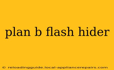 plan b flash hider