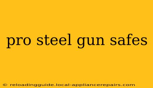 pro steel gun safes