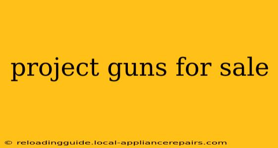 project guns for sale