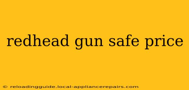 redhead gun safe price