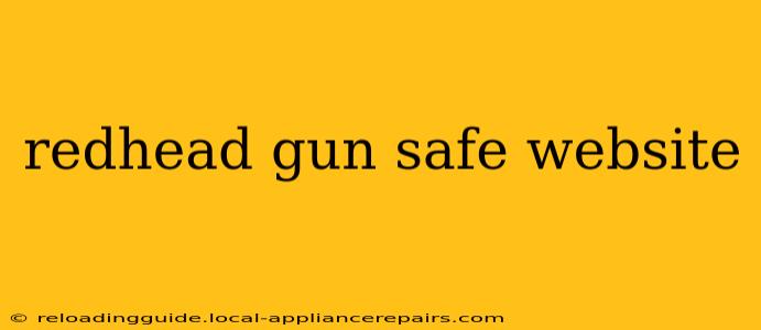 redhead gun safe website