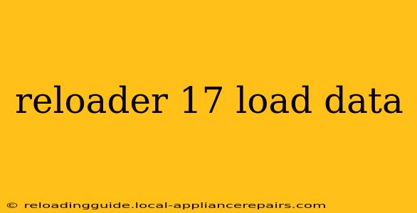 reloader 17 load data