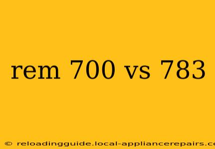 rem 700 vs 783