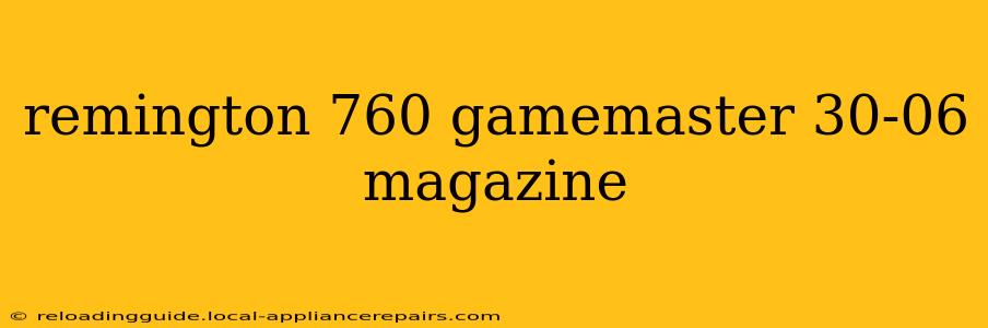 remington 760 gamemaster 30-06 magazine